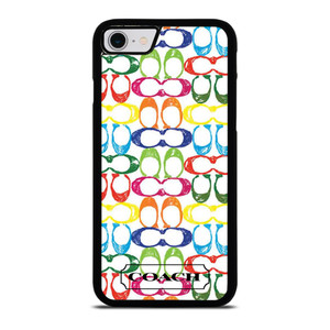 COACH NEW YORK COLORFUL 2 iPhone SE 2022 Case Cover