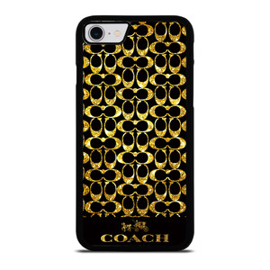 COACH NEW YORK GOLD iPhone SE 2022 Case Cover