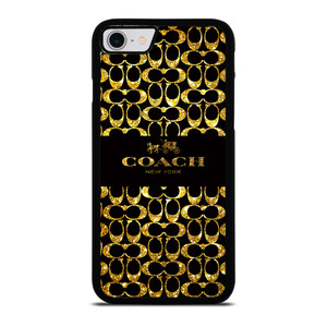 COACH NEW YORK GOLDEN iPhone SE 2022 Case Cover