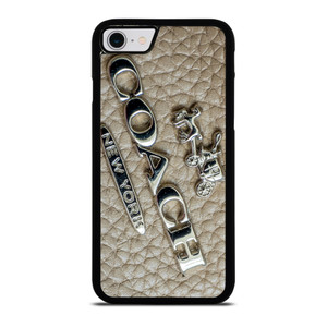 COACH NEW YORK LOGO ON LEATHER iPhone SE 2022 Case Cover COACH NEW YORK LOGO ON LEATHER iPhone SE 2022 Case Cover