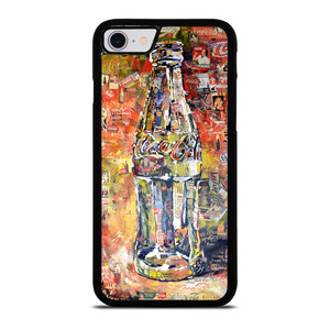 COCA COLA BOTTLE ART iPhone SE 2022 Case Cover