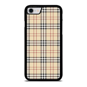 CREAM TARTAN PATTERN iPhone SE 2022 Case Cover
