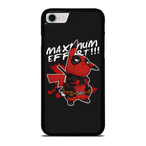 DEADPOOL POKEMON PIKACHU ART iPhone SE 2022 Case Cover DEADPOOL POKEMON PIKACHU ART iPhone SE 2022 Case Cover