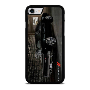 DODGE CHARGER BLACK CAR iPhone SE 2022 Case Cover