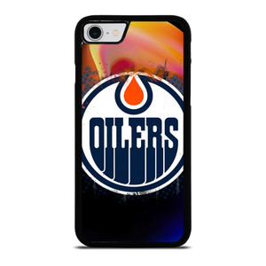 EDMONTON OILERS FIRE LOGO iPhone SE 2022 Case Cover
