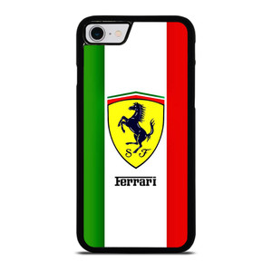 FERRARI ITALI FLAG LOGO iPhone SE 2022 Case Cover