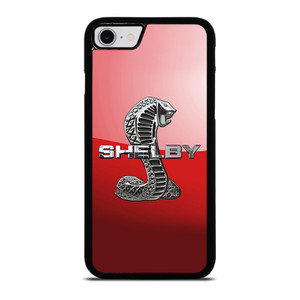 FORD MUSTANG SHELBY COBRA RED LOGO iPhone SE 2022 Case Cover
