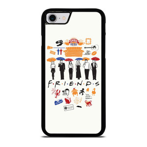 FRIENDS TV SHOW CLIP ART iPhone SE 2022 Case Cover