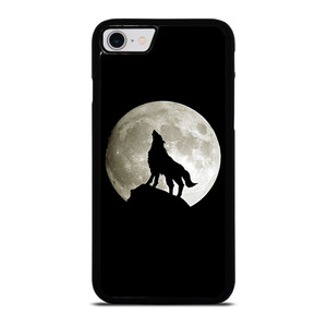FULL MOON WOLF SILHOUETTE iPhone SE 2022 Case Cover FULL MOON WOLF SILHOUETTE iPhone SE 2022 Case Cover