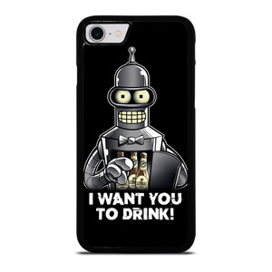 FUTURAMA BENDER QUOTE iPhone SE 2022 Case Cover