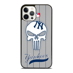 NEW YORK YANKEES THE PUNISHER MLB iPhone 12 Pro Case Cover NEW YORK YANKEES THE PUNISHER MLB iPhone 12 Pro Case Cover