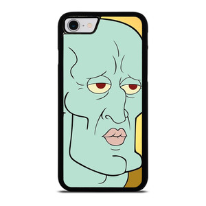 HANDSOME SQUIDWARD CARTOON iPhone SE 2022 Case Cover