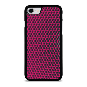 HEXAGONAL BLACK PURPLE PATTERN iPhone SE 2022 Case Cover