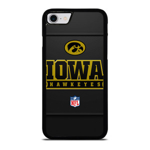 IOWA HAWKEYES CARBON LOGO iPhone SE 2022 Case Cover