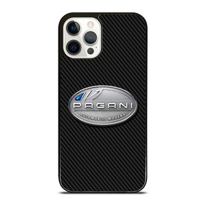 PAGANI AUTOMOBILI CARBON LOGO iPhone 12 Pro Case Cover