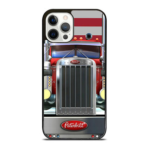 PETERBILT TRUCK AMERICAN FLAG iPhone 12 Pro Case Cover PETERBILT TRUCK AMERICAN FLAG iPhone 12 Pro Case Cover