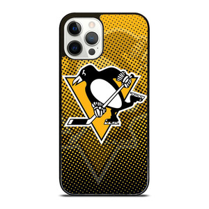 PITTSBURGH PENGUINS NHL HALFTONE iPhone 12 Pro Case Cover