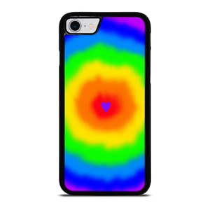 LOVE RAINBOW TIE DYE PATTERN iPhone SE 2022 Case Cover LOVE RAINBOW TIE DYE PATTERN iPhone SE 2022 Case Cover