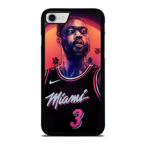 MIAMI HEAT DWYANE WADE 3 NBA iPhone SE 2022 Case Cover