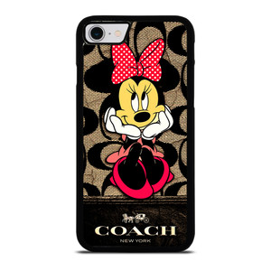 MINNIE MOUSE COACH iPhone SE 2022 Case Cover MINNIE MOUSE COACH iPhone SE 2022 Case Cover