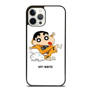 SHIN CHAN X OFF WHITE iPhone 12 Pro Case Cover