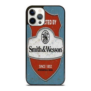 SMITH AND WESSON PISTOLS BADGE iPhone 12 Pro Case Cover SMITH AND WESSON PISTOLS BADGE iPhone 12 Pro Case Cover