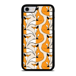 ORANGE FOX PATTERN iPhone SE 2022 Case Cover