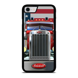 PETERBILT TRUCK AMERICAN FLAG iPhone SE 2022 Case Cover