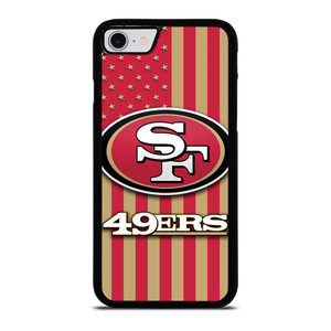 SAN FRANCISCO 49ERS AMERICAN FLAG iPhone SE 2022 Case Cover