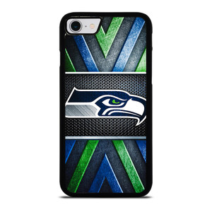 SEATTLE SEAHAWKS METAL LOGO iPhone SE 2022 Case Cover