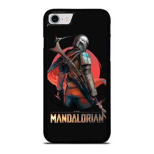 STAR WARS THE MANDALORIAN ART  iPhone SE 2022 Case Cover