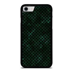 STYLISH HEXAGONAL GREEN PATTERN iPhone SE 2022 Case Cover