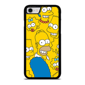 THE SIMPSONS CARTOON COLLAGE iPhone SE 2022 Case Cover