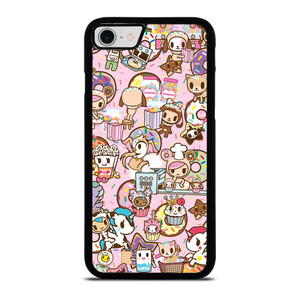 TOKIDOKI DONUTELLA COLLAGE iPhone SE 2022 Case Cover TOKIDOKI DONUTELLA COLLAGE iPhone SE 2022 Case Cover