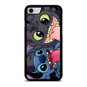 TOOTHLESS AND STITCH CARTOON iPhone SE 2022 Case Cover