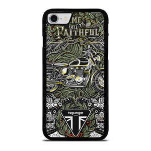 TRIUMPH MOTORCYCLE POSTER iPhone SE 2022 Case Cover
