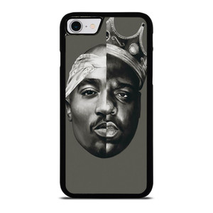 TUPAC AND NOTORIOUS BIG ART iPhone SE 2022 Case Cover