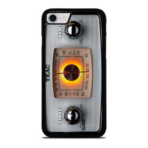 VINTAGE RADIO SILVER METAL iPhone SE 2022 Case Cover