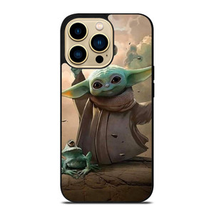 CUTE BABY YODA GROGU STAR WARS iPhone 14 Pro Max Case Cover