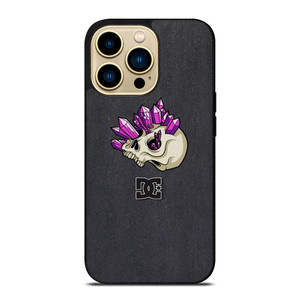 DC SHOES LOGO EMERALD SKULL iPhone 14 Pro Max Case Cover