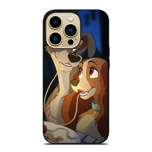 DISNEY CARTOON LADY AND THE TRAMP iPhone 14 Pro Max Case Cover DISNEY CARTOON LADY AND THE TRAMP iPhone 14 Pro Max Case Cover