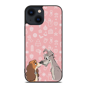 LADY AND THE TRAMP DISNEY CARTOON LOVE iPhone 14 Plus Case Cover