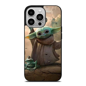 CUTE BABY YODA GROGU STAR WARS iPhone 14 Pro Case Cover