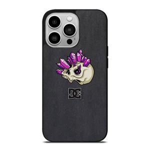 DC SHOES LOGO EMERALD SKULL iPhone 14 Pro Case Cover