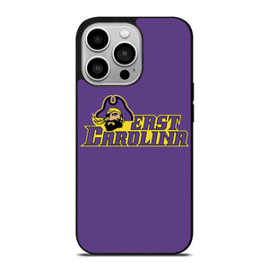 ECU EAST CAROLINA PIRATES UNIVERSITY FOOTBALL LOGO iPhone 14 Pro Case Cover