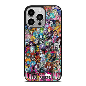 MONSTER HIGH COLLAGE iPhone 14 Pro Case Cover