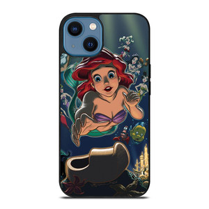 ARIEL THE LITTLE MERMAID DISNEY iPhone 14 Case Cover ARIEL THE LITTLE MERMAID DISNEY iPhone 14 Case Cover