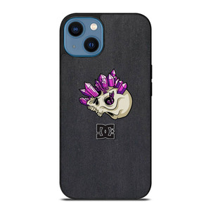 DC SHOES LOGO EMERALD SKULL iPhone 14 Case Cover DC SHOES LOGO EMERALD SKULL iPhone 14 Case Cover