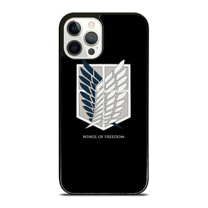 WINGS OF FREEDOM ATTACK ON TITAN SYMBOL iPhone 12 Pro Case Cover