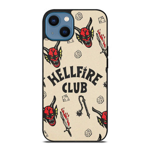STRANGER THINGS HELLFIRE CLUB iPhone 14 Case Cover